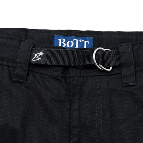 BoTT / RIPSTOP CONVERTIBLE PANT / BLACK