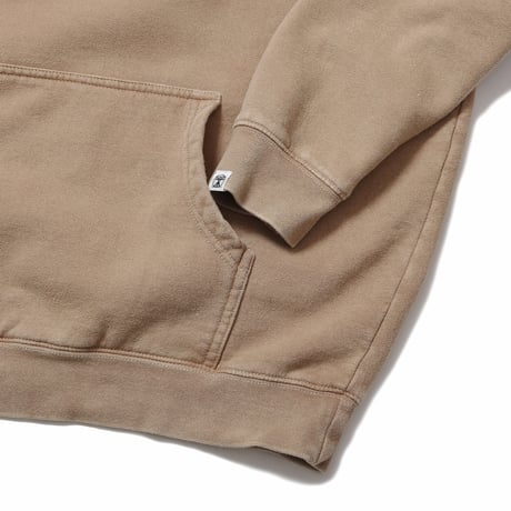 HOMBRE NINO / OVERDYE HOODED PULL OVER / SAND