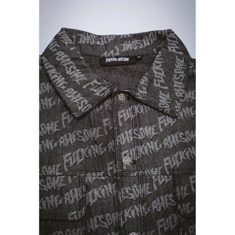 FUCKING AWESOME / HERRINGBONE OVERSIZED WORK JACKET / HERRINGBONE