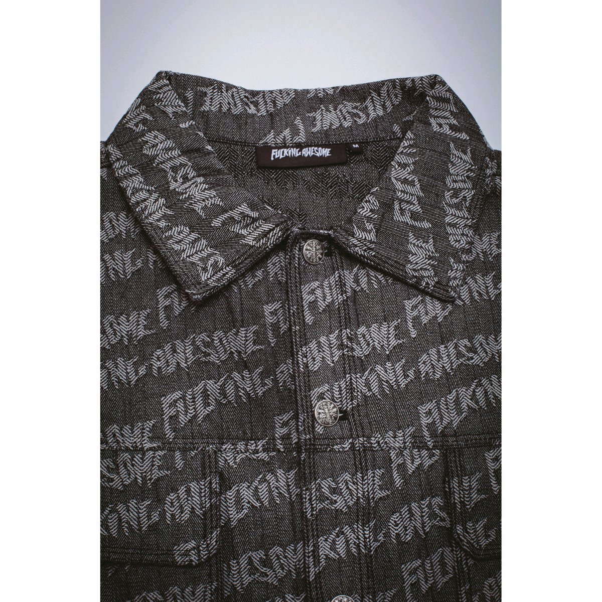 FUCKING AWESOME / HERRINGBONE OVERSIZED WORK JA