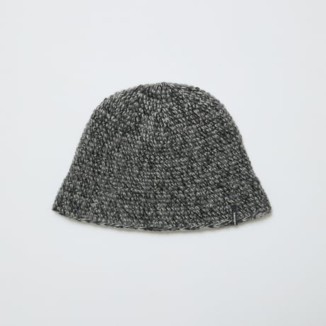 BAL / MIXED HAND KNIT BUCKET HAT / BLACK