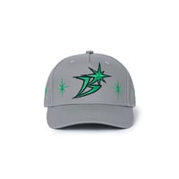 BoTT / B LOGO SPARKLE STRUCTURED 5-PANEL CAP / GREY