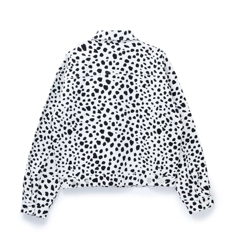 BoTT / DALMATIAN DENIM JACKET / WHITE