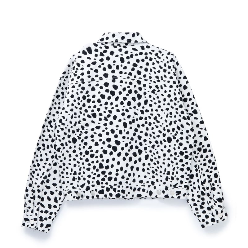 BoTT / DALMATIAN DENIM JACKET / WHITE | Sophomore