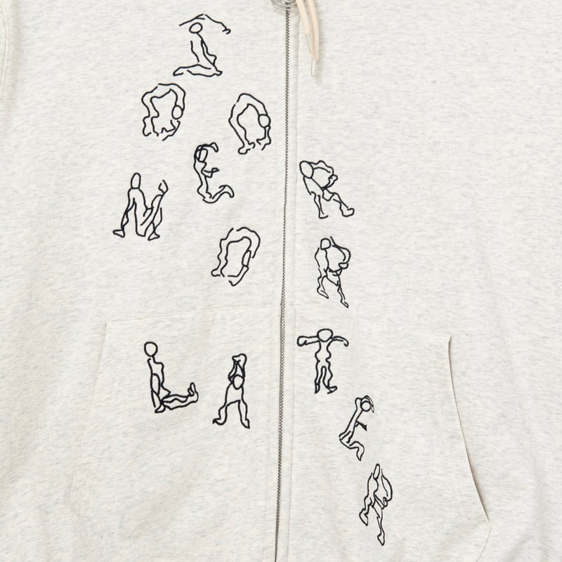 SOL soonerorlater / YOGA ZIP HOODIE / OATMEAL |