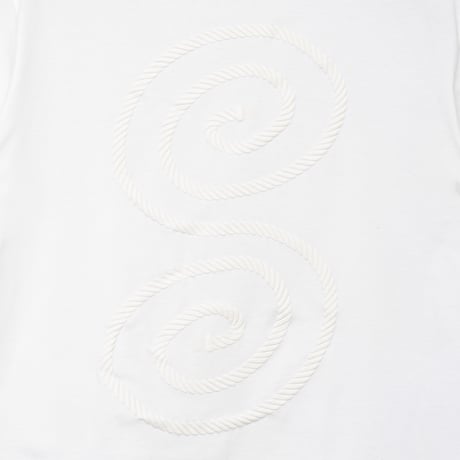 SOL soonerorlater / ROPE LOGO TEE / WHITE