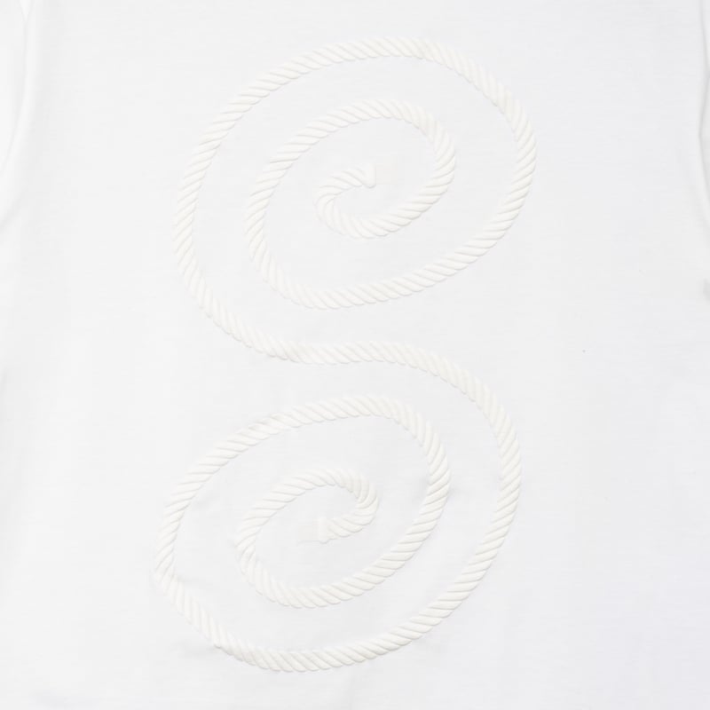 SOL soonerorlater / ROPE LOGO TEE / WHITE | Sop