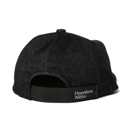 HOMBRE NINO / CORDUROY 5 PANEL CAP / BLACK