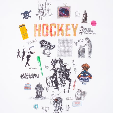 HOCKEY / PEPAR COVER TEE / WHITE