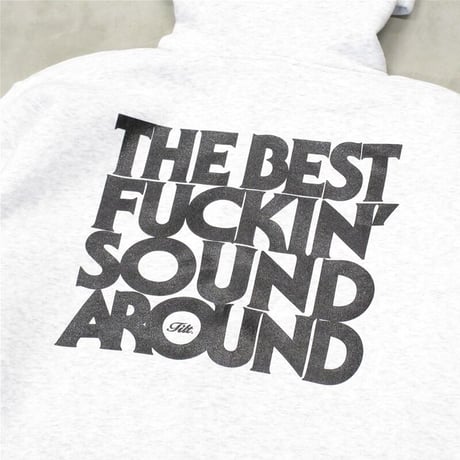 TILT / SPINNING ZIP HOOD SWEAT / ASH GRAY