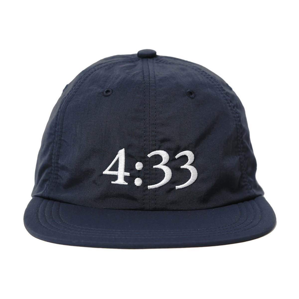 GARBAGE / SOFT BRIM 6 PANEL CAP (4:33) / NAVY ( GARBAGE / SOFT BRIM 6 PANEL CAP (4:33) / NAVY (