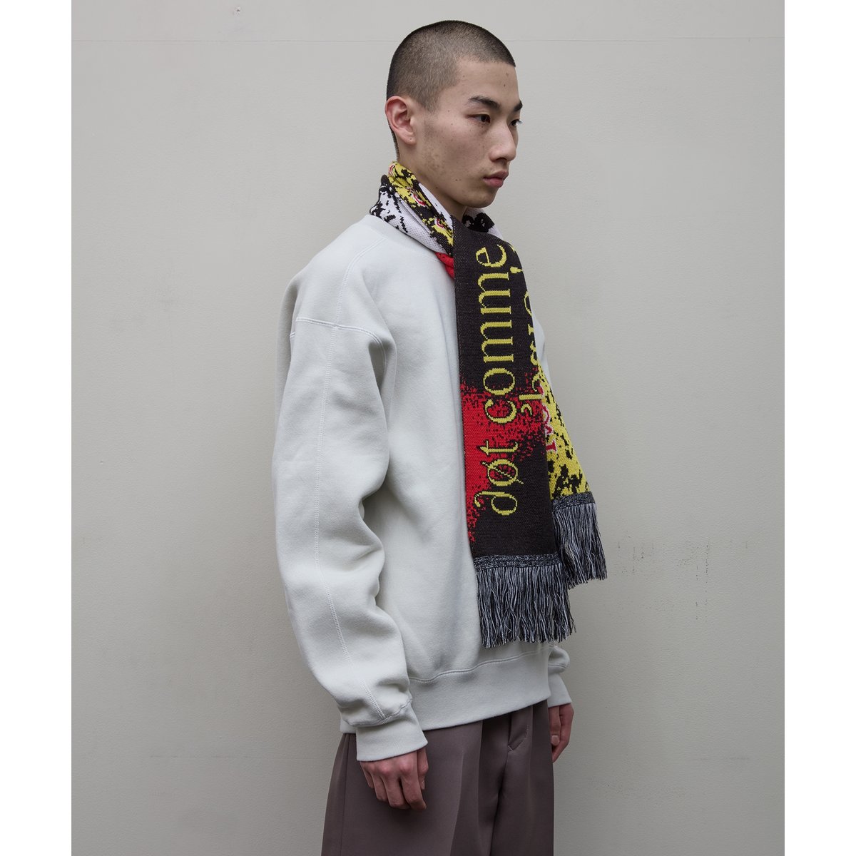 BAL / JACQUARD KNIT SOCCER SCARF / MULTI | Soph BAL / JACQUARD KNIT SOCCER SCARF / MULTI | Soph