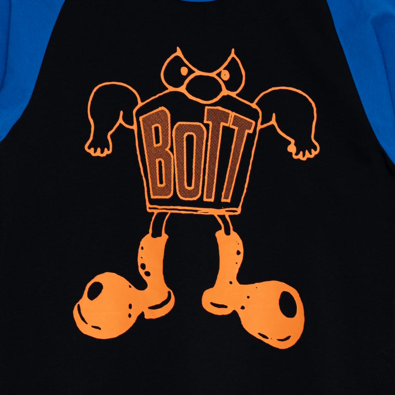 BoTT / BIG BOOTS RAGLAN L/S TEE / BLACK | Sopho