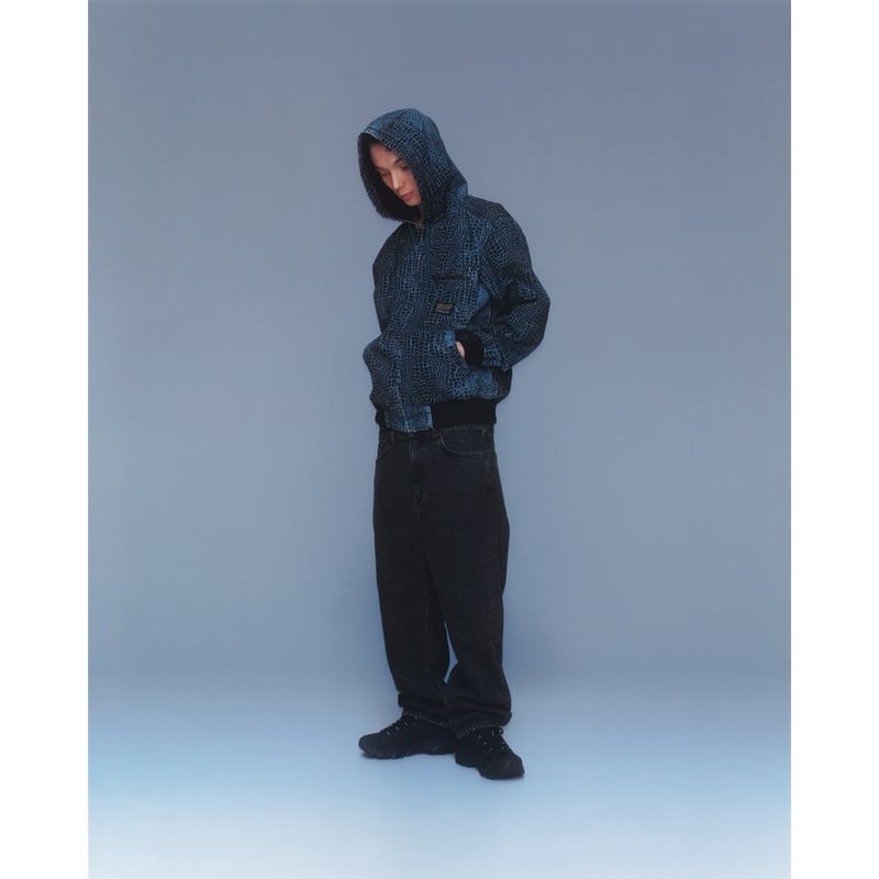 BoTT ナイロンジャケット　青 BoTT / HOODED FIELD JACKET / SLATE BLUE | Sopho