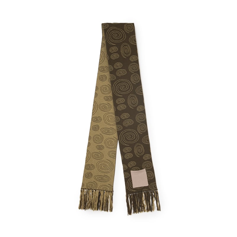 sol soonerorlater sparkling scarf カーキ SOL soonerorlater / SPARKLING SCARF / KHAKI | S