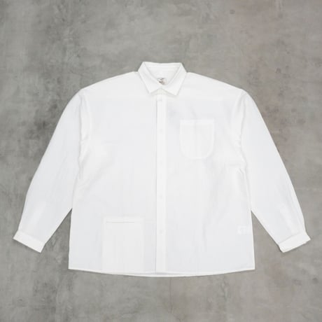 NOROLL / NORMAL L/S SHIRT / WHITE