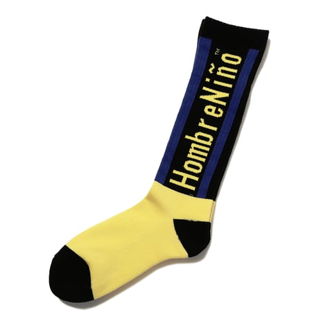 HOMBRE NINO / SKATE SOCKS / YELLOW