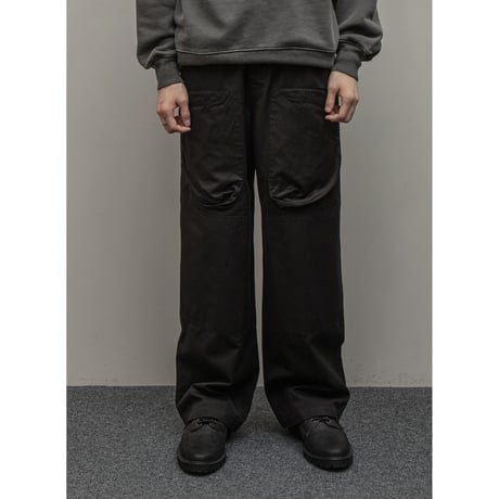 BAL / WARPED POCKET CARGO TROUSER / BLACK