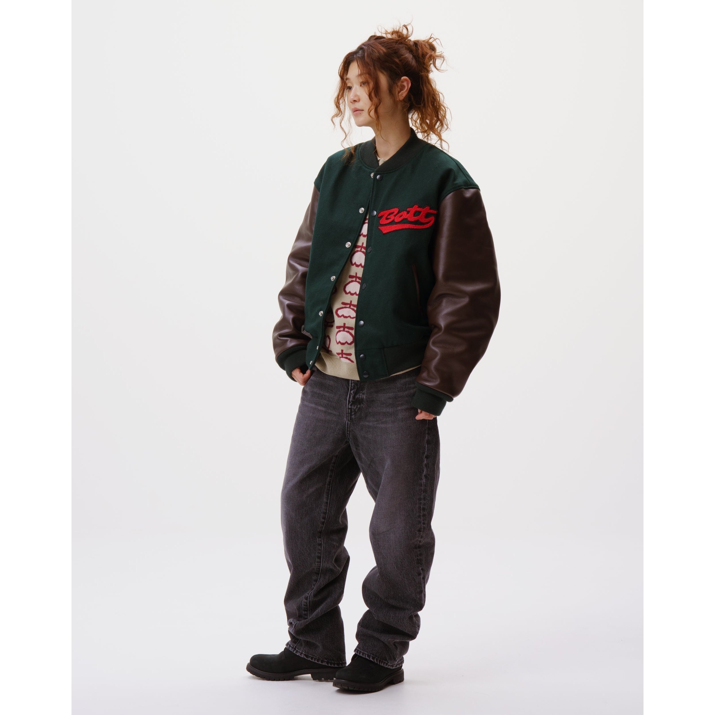 BoTT / WOLF VARSITY JACKET / FOREST | Sophomore