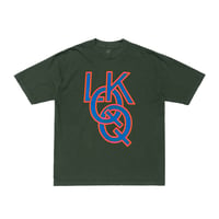 LQQK STUDIO / Q RING TEE / FOREST GREEN