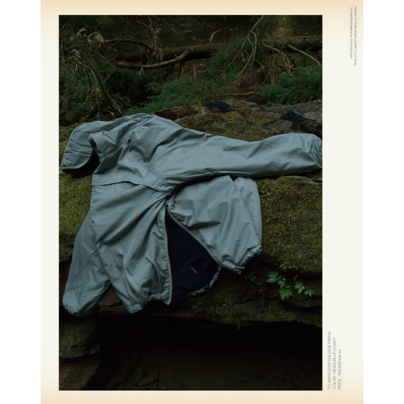 tone / SALVAGE PARKA / D.NAVY | Sophomore