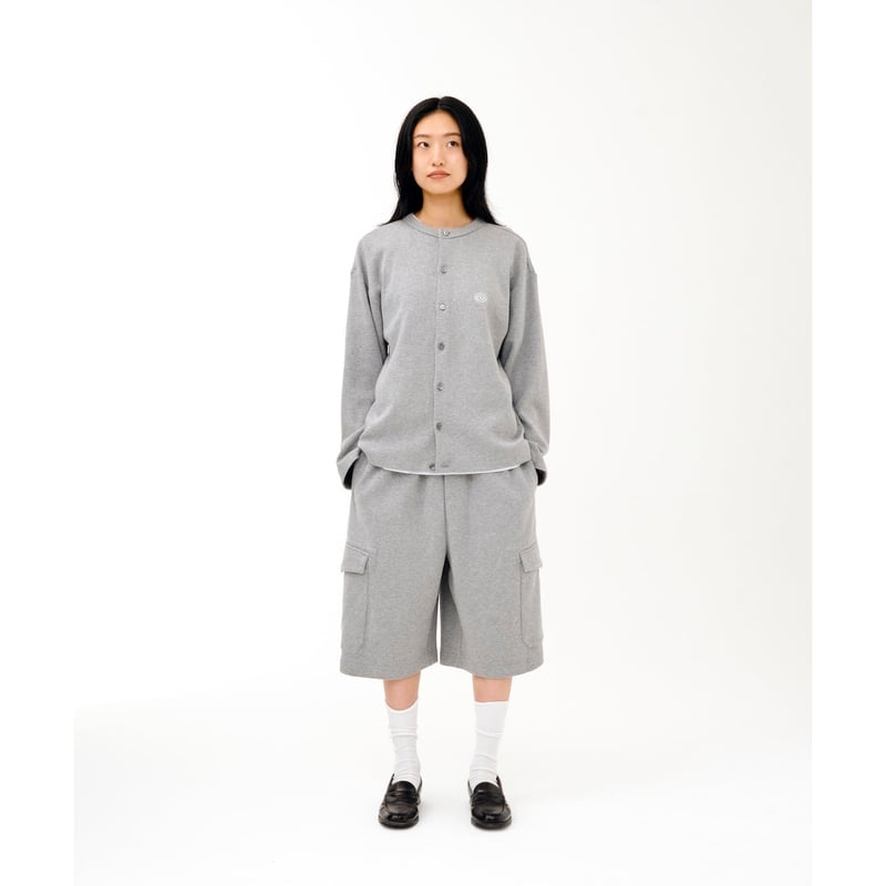 SOL soonerorlater / WAFFLE CREWNECK CARDIGAN /