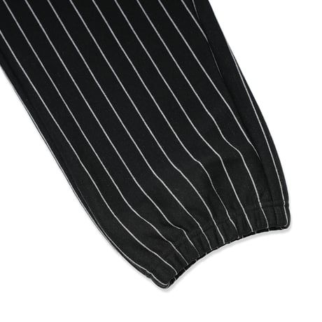 TRIBE WEAR / x MASTERPIECE SOUND MP BASIC SWEAT PANTS / BLACK STRIPE