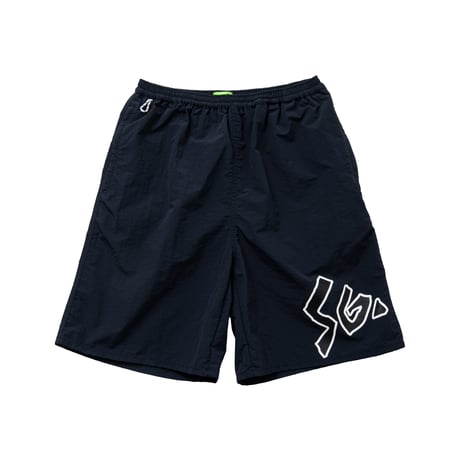 SPECIAL GUEST K.K. / SG LOGO SWIM SHORTS / BLACK
