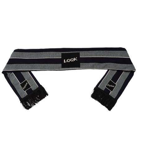 LQQK STUDIO / KNIT SCARF / NAVY