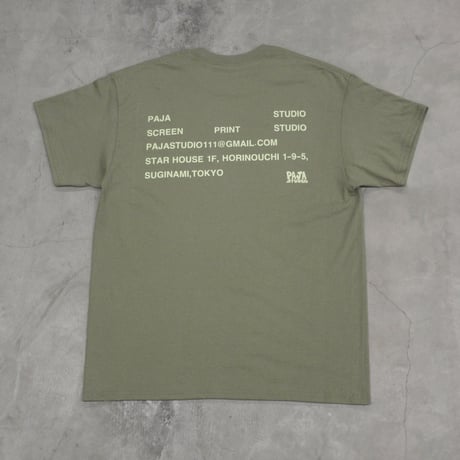 PAJA STUDIO / STUDIO TEE / LIGHT BROWN