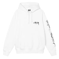 STUSSY / RANSOM HOODIE / WHITE