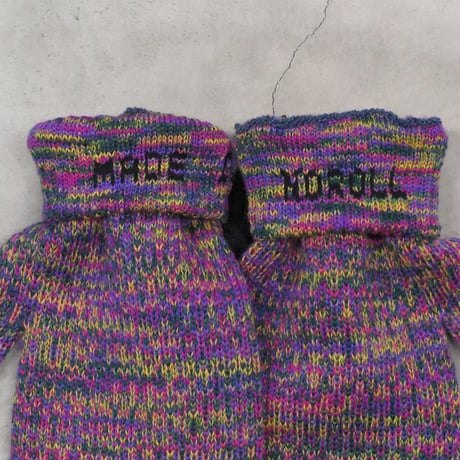 NOROLL / KASURI MITTEN / PURPLE