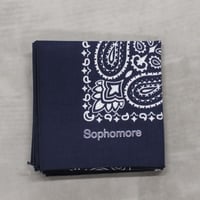 Sophomore / LOGO BANDANA / NAVY