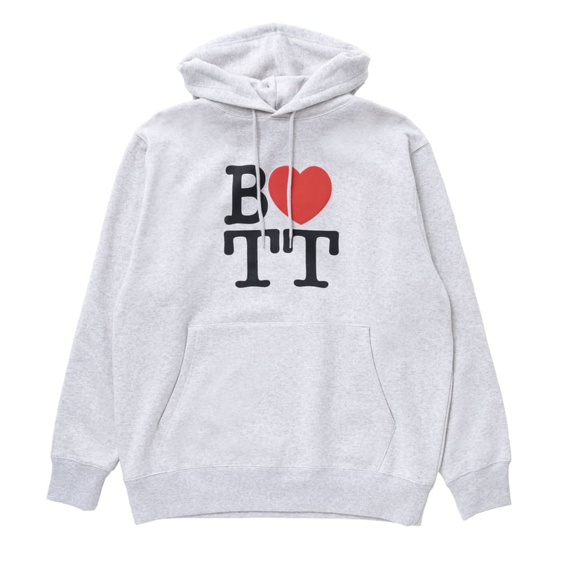 BoTT / LOVE BOTT PULLOVER HOOD / ASH | Sophomore