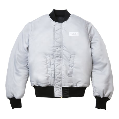 ON-AIR / ALPHA INDUSTRIES MA-1 BOMBER JACKET / BLACK