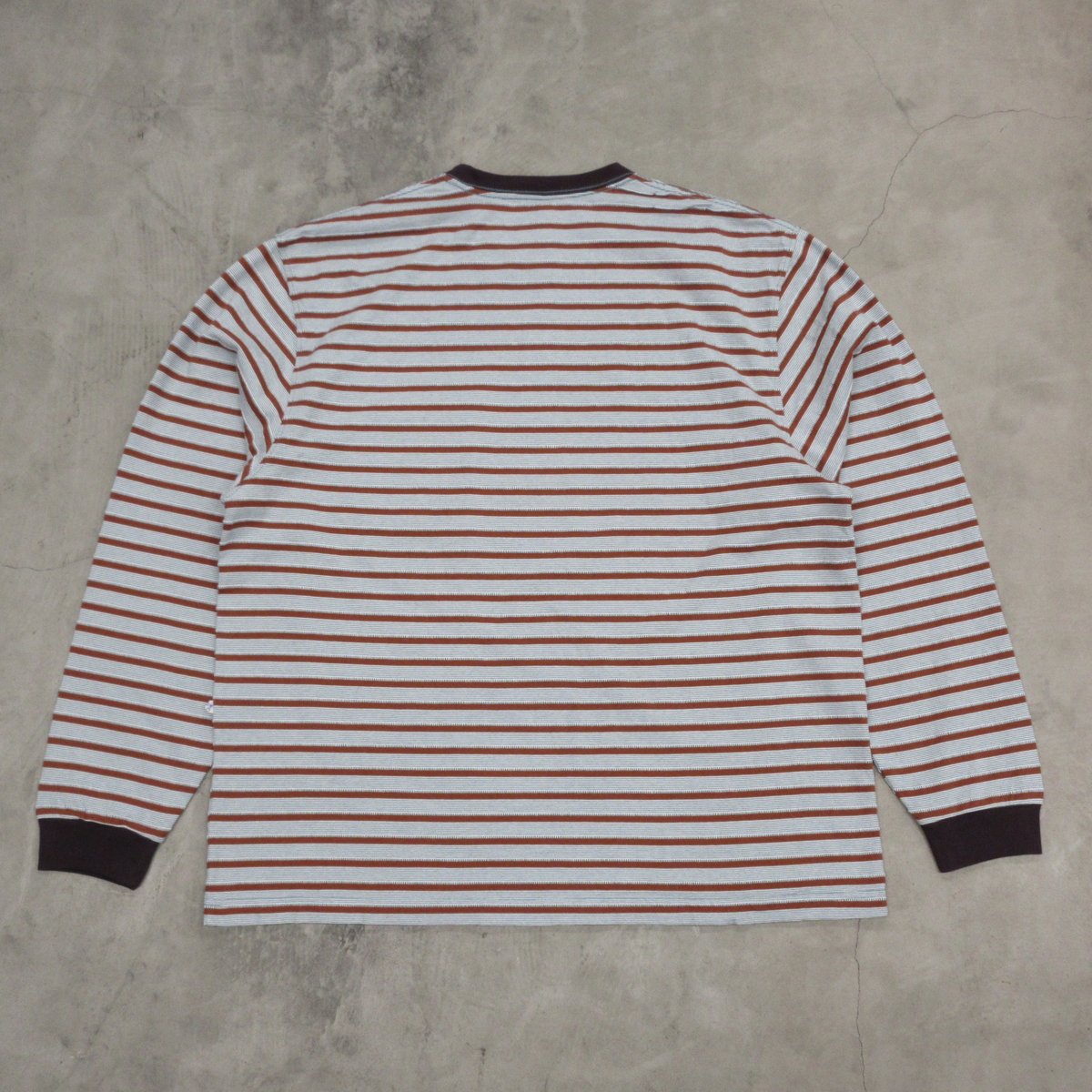 NOROLL / UNEVENNESS L/S TEE / ORANGE | Sophomore