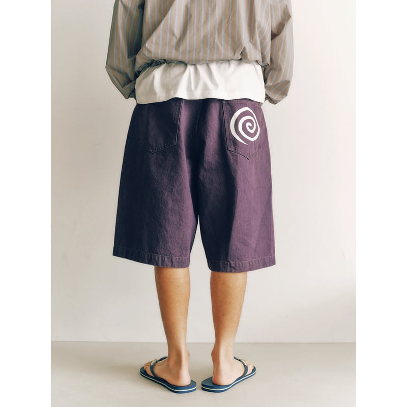 SOL soonerorlater / GURUGURU DENIM SHORTS / PUR