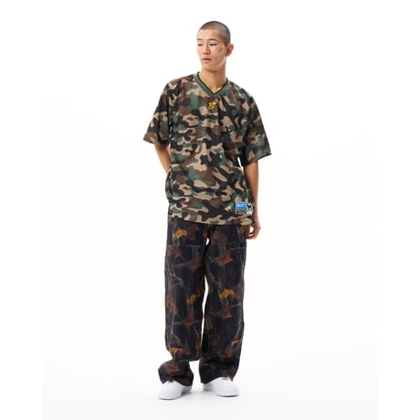BoTT / CAMO WORK PANT / BLACK