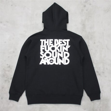 TILT / SPINNING ZIP HOOD SWEAT / BLACK