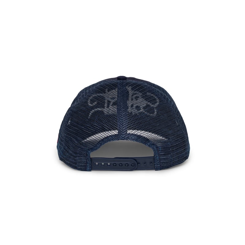 SOL soonerorlater / STEM LOGO MESH CAP / NAVY |