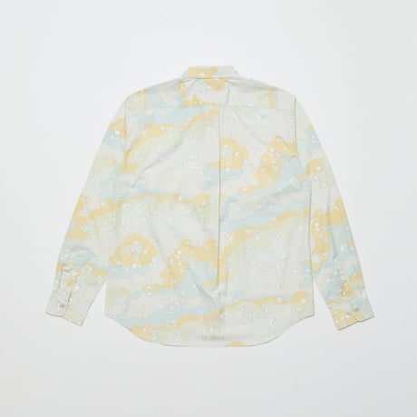 BAL / HALF FLY BUTTON SHIRT / DESERT CAMO