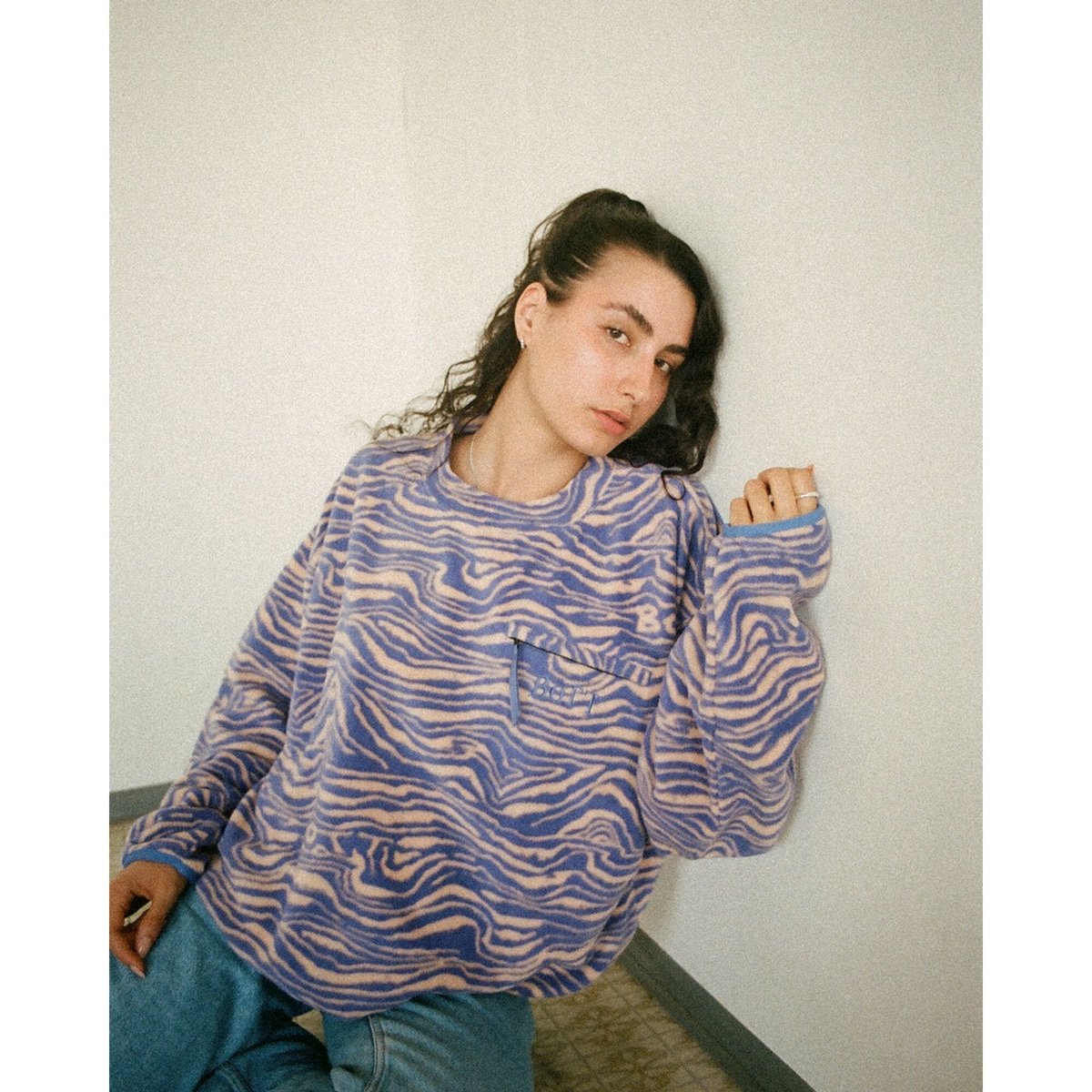 BoTT / FLEECE MOCK NECK PULLOVER / BLACK | Soph BoTT / FLEECE MOCK NECK PULLOVER / BLACK | Soph