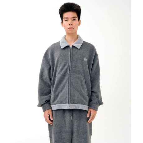 SOL soonerorlater / FLEECE WORK JACKET / GRAY