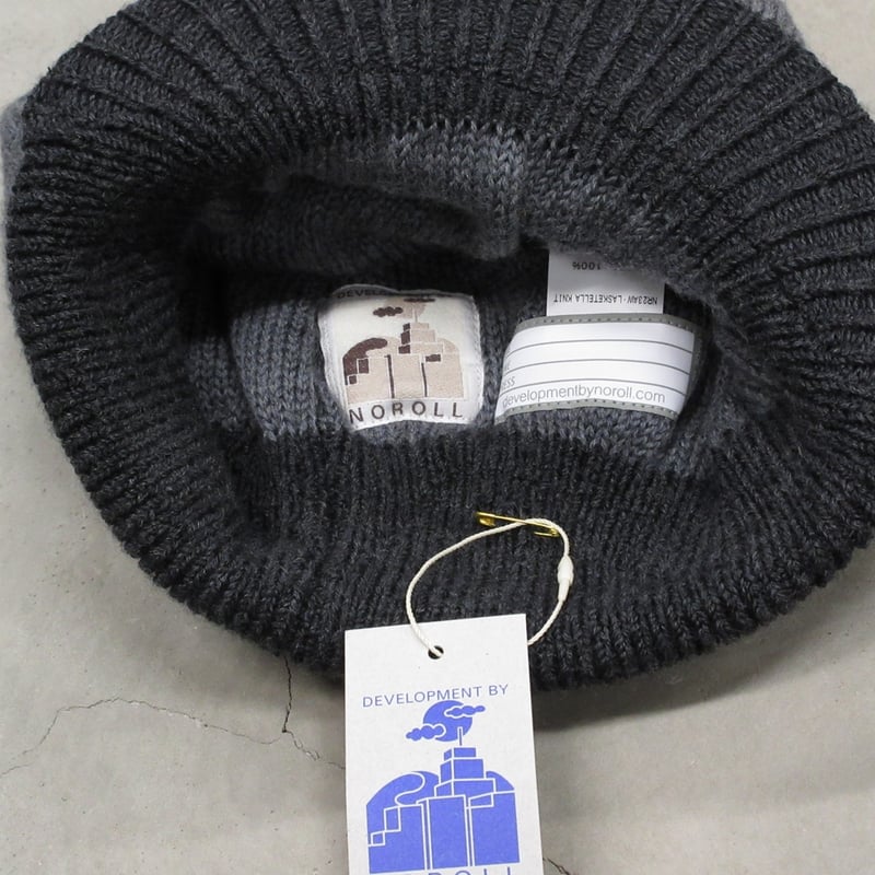 DEVELOPMENT BY NOROLL ACRYLIC KNIT NOROLL / ACRYLIC KNIT -BLUE