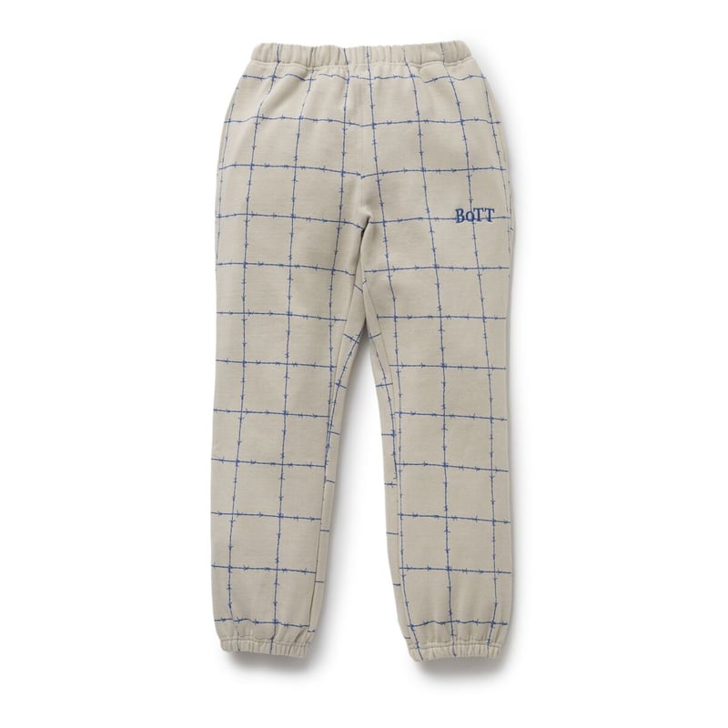 M】BoTT 有刺鉄線 スウェットパンツ BOTTスウェットパンツ