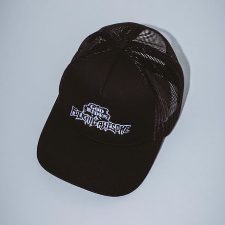 FUCKING AWESOME / GOD RIDES FA TRUCKER HAT / BLACK