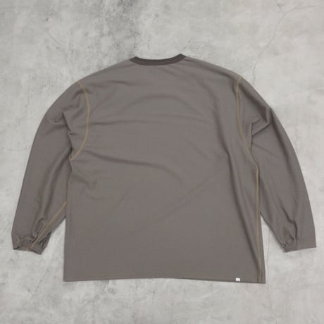NOROLL / DRY WASHI L/S POCKET TEE / KUCHIBA