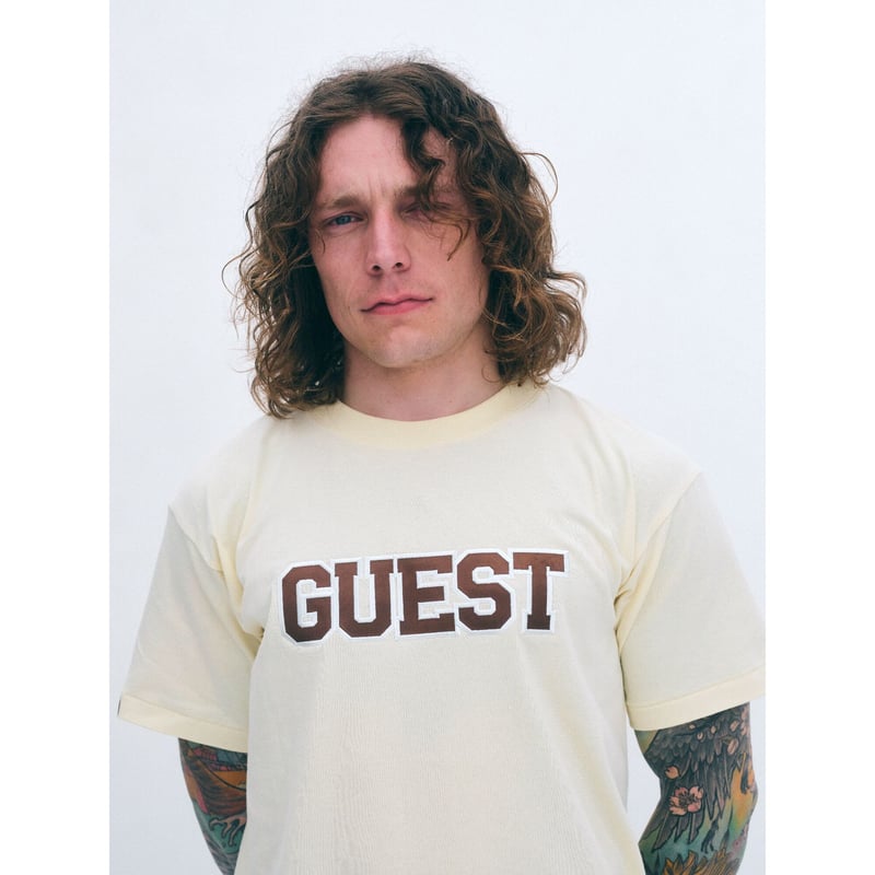 SPECIAL GUEST K.K. / SG GUEST LOGO TEE / WHITE