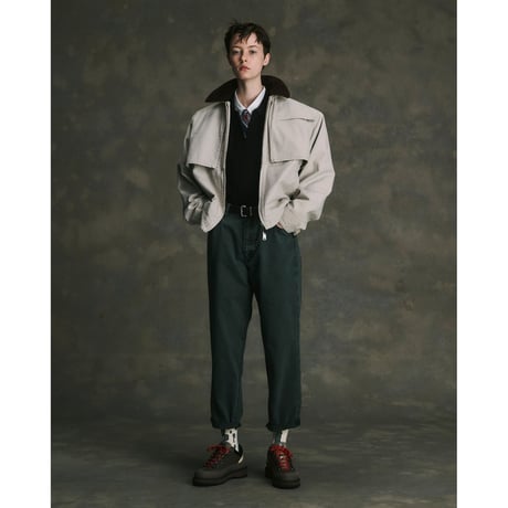 BAL / JACQUARD TABI SOCKS / WHITE