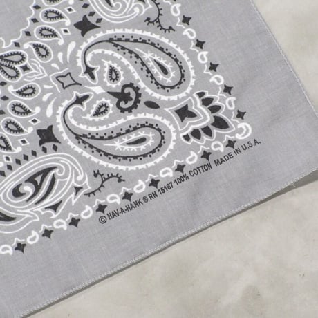 Sophomore / LOGO BANDANA / SILVER